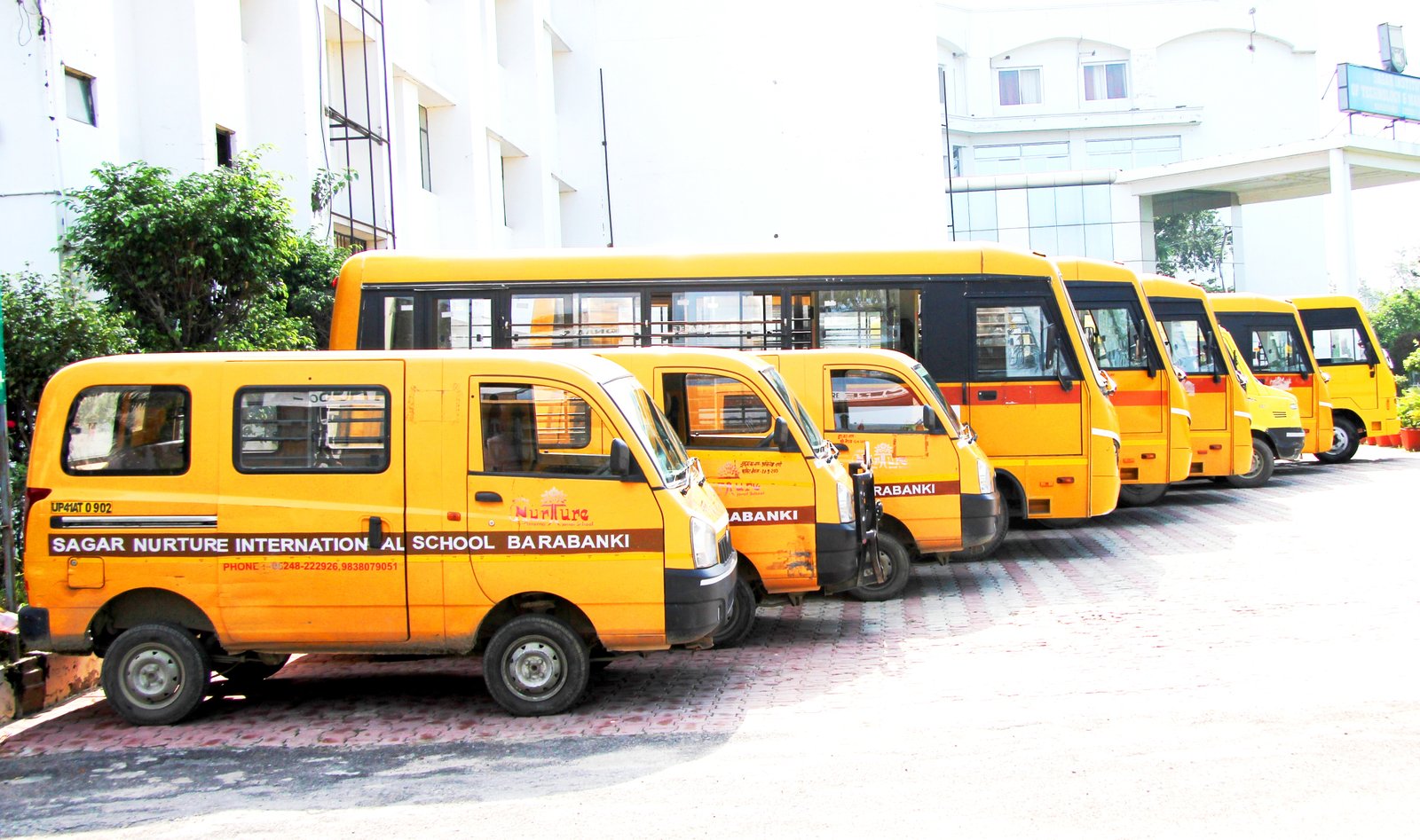 SNIS school transport fleet used for trips and excursions